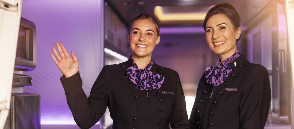 Air New Zealand Flight Attendants