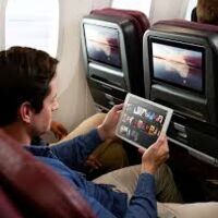 Qantas inflight entertainment
