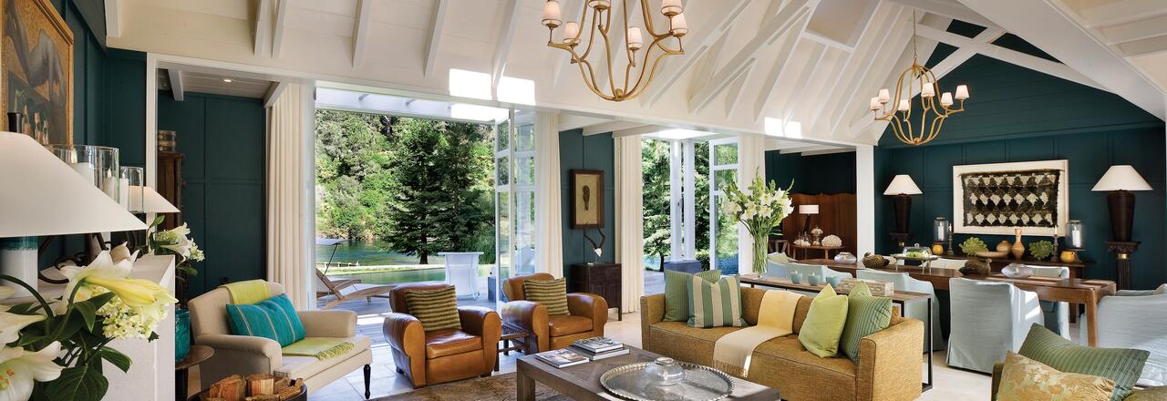 Huka Lodge Cottage Lounge