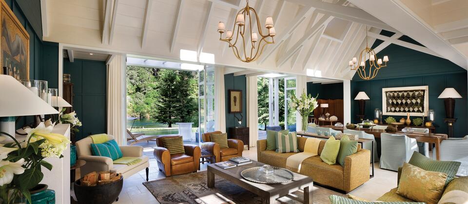 Huka Lodge Cottage Lounge
