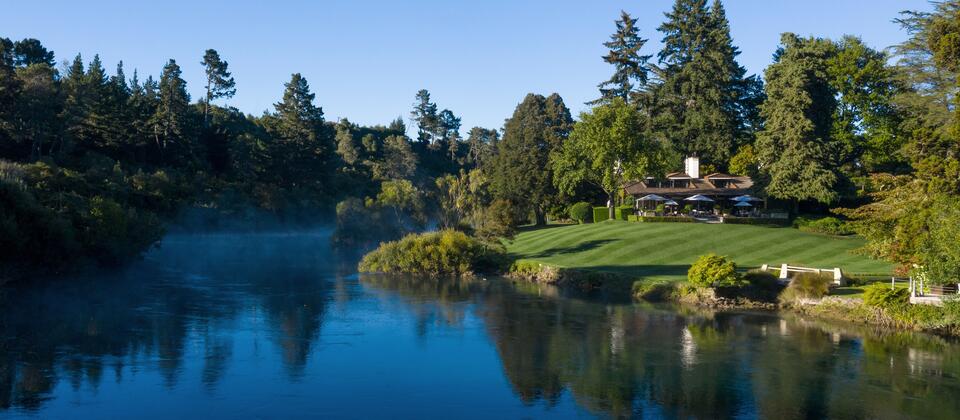 Huka Lodge Exterior