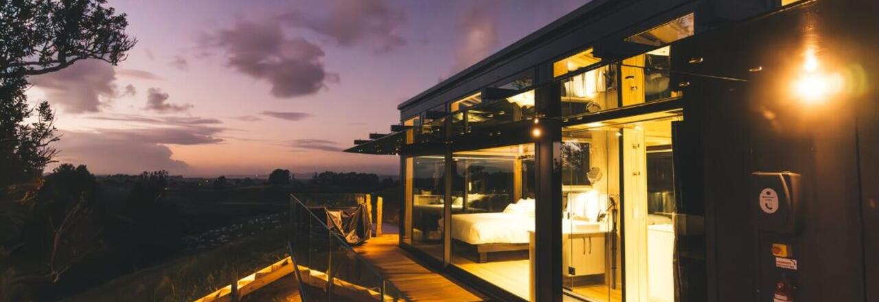 Rewarewa PurePod by night, Hellensville