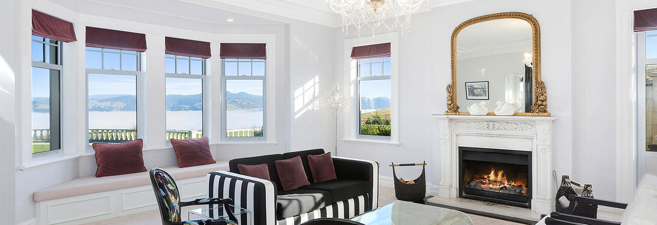 Larnach Castle, Camp Estate, luxury accommodation, Dunedin