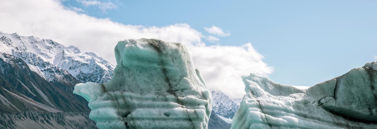 Glacier Explorers around Huapapa Tasman Glacier, Canterbury