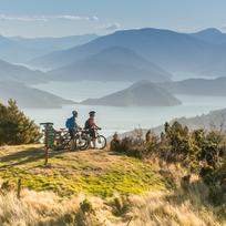 Cycling in Marlborough Sounds
