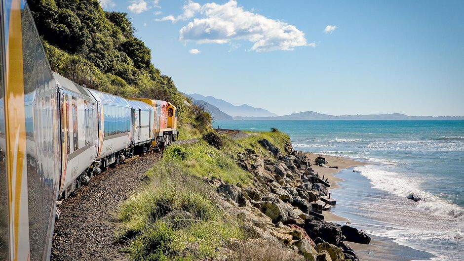 Coastal Pacific Train, Great Journeys New Zealand