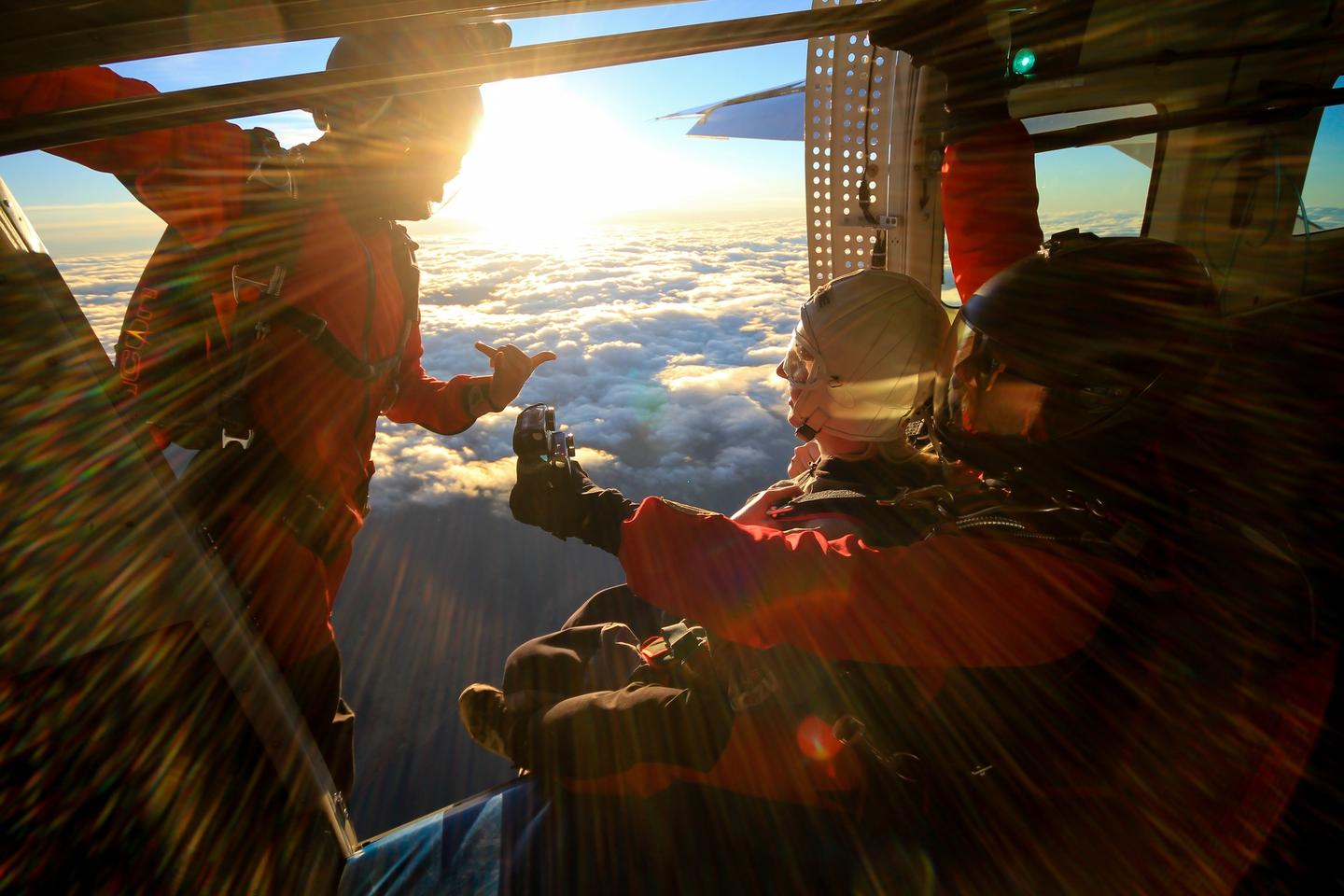 NZ One skydive over Queenstown
