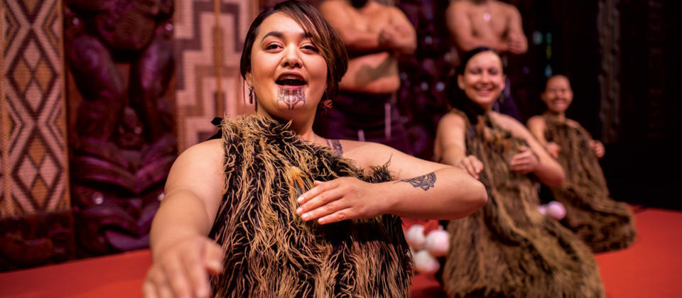 Maori Cultural Performers at Waitangi Treaty Grounds, Northland