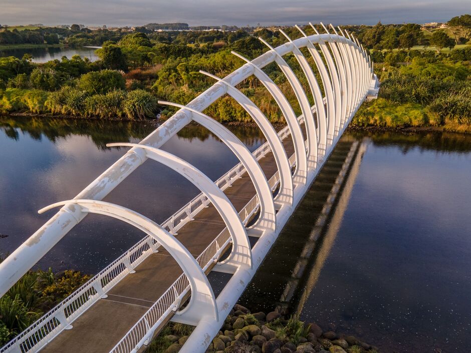 Te Rewa Rewa Bridge, Taranaki