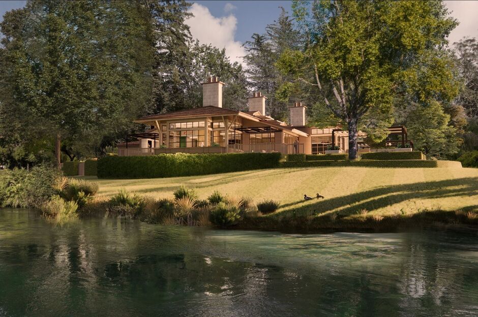 Huka Lodge, Taupō - proposed design