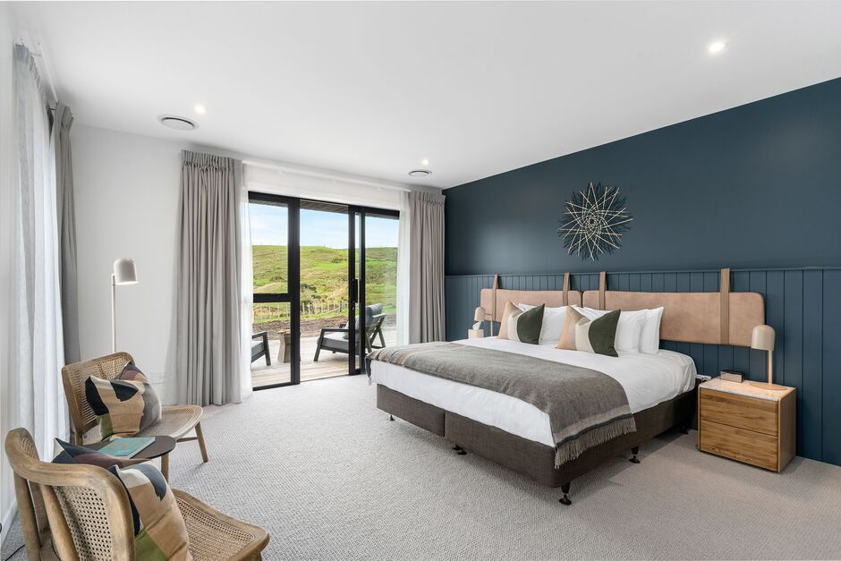 Te Karaka Lodge master suite