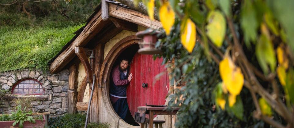Hobbiton Movie Set