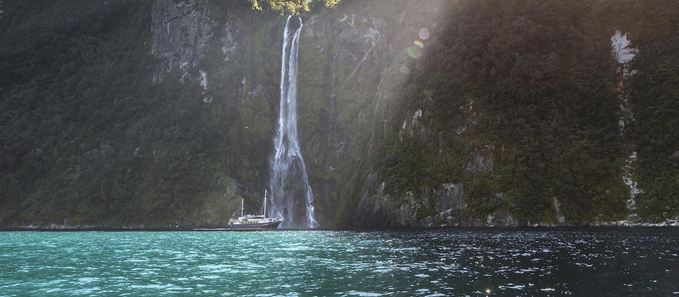 Milford Sound Waterfall